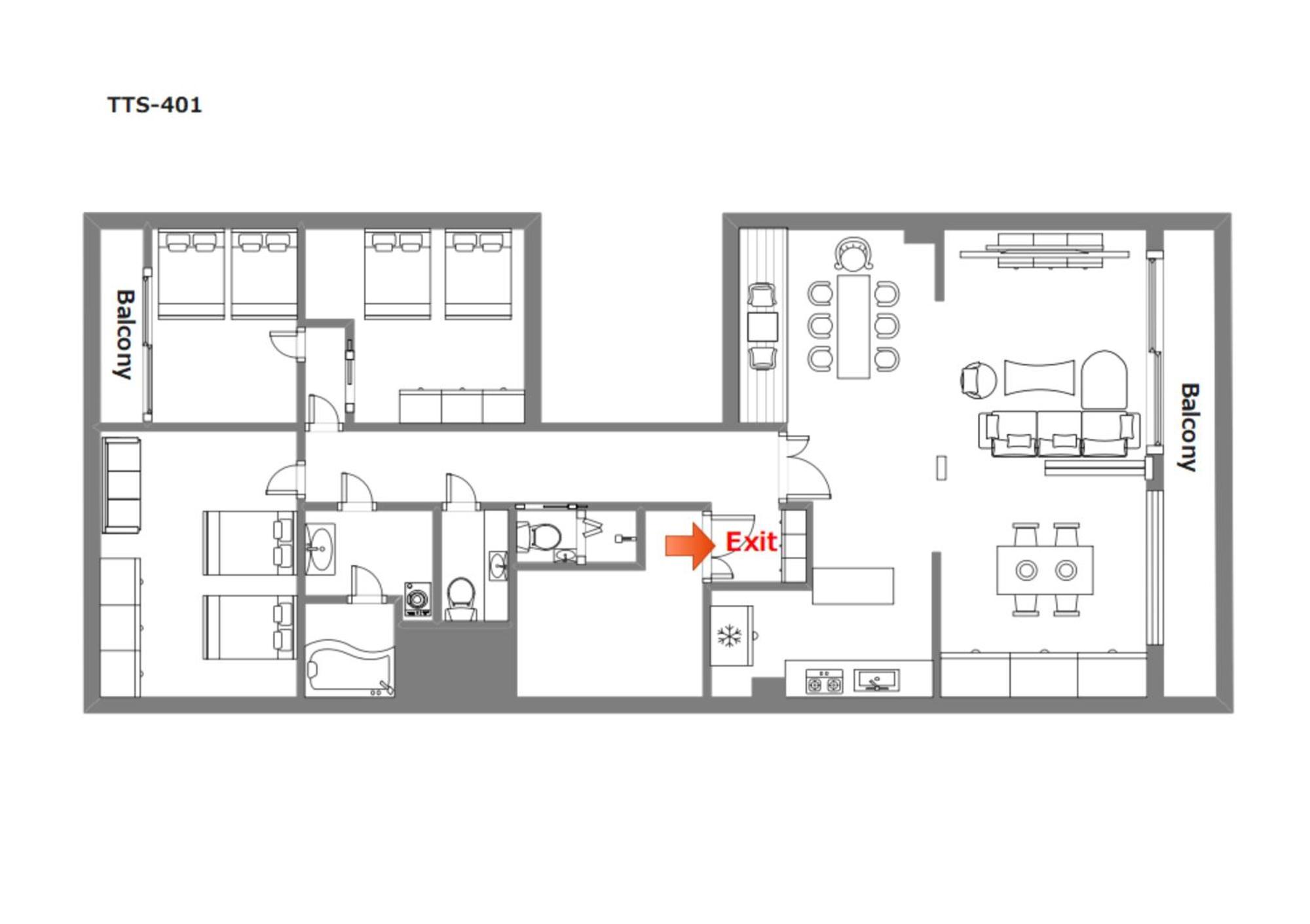 豊月荘 Toyotsuki Apartment Osaka Bilik gambar